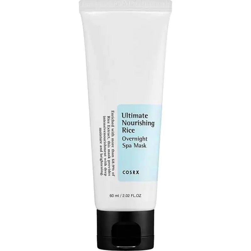 cosrx ultimate nourishing rice overnight spa mask odzywcza i nawilzajaca maska na noc z ekstraktem z ryzu 60ml