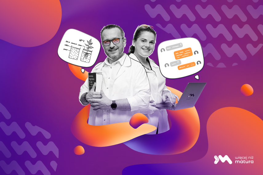 Grafika informacyjna Poznaj więcej niż matura